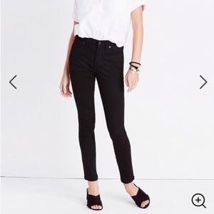 Madewell 9" High-Rise Skinny Jeans Black